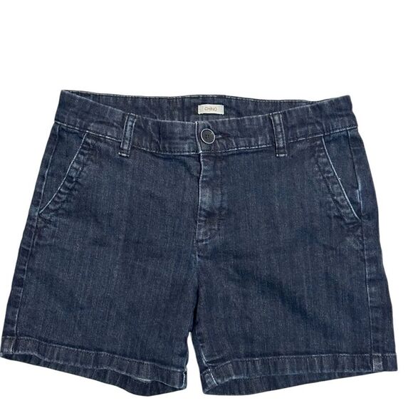 Liz Claiborne Pants - Liz Claiborne Dark Wash Chino Shorts Size 4